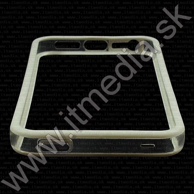 Image of iPhone 5-5S Bumpers *White&amp;amp;Transparent* (OEM) (IT8559)